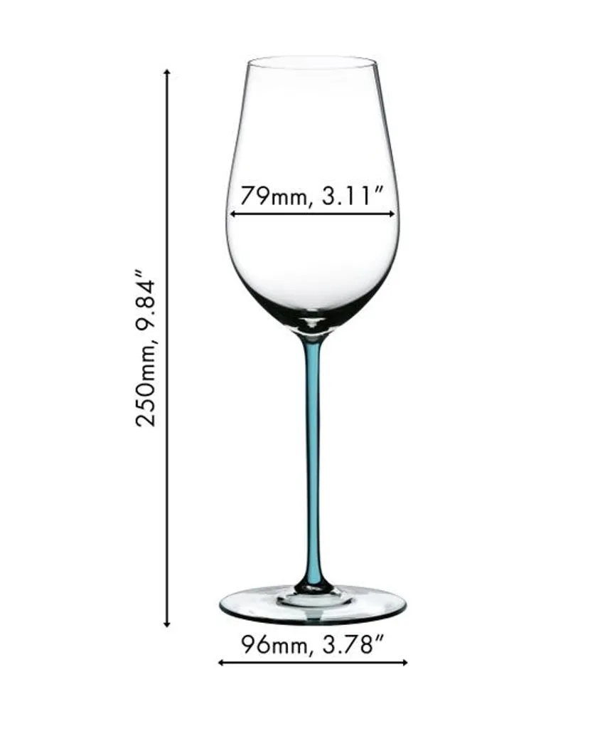 Riedel RIEDEL Fatto A Mano Riesling/Zinfandel Turquoise 4900/15T